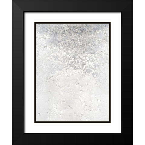 Anodized II Black Modern Wood Framed Art Print with Double Matting by Lam, Vanna