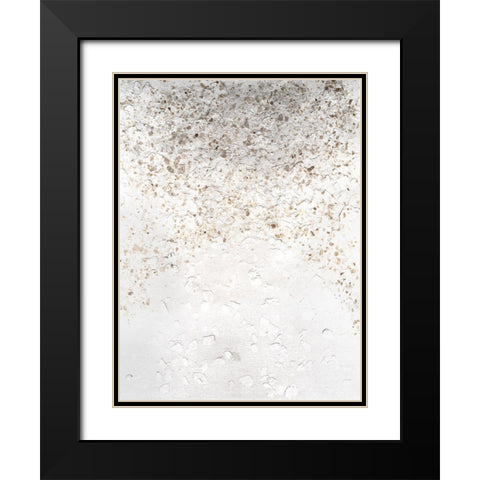 Anodized III Black Modern Wood Framed Art Print with Double Matting by Lam, Vanna