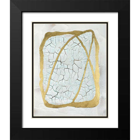 Wind Chill I Black Modern Wood Framed Art Print with Double Matting by Lam, Vanna