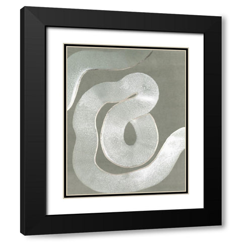 Rhizomes I Black Modern Wood Framed Art Print with Double Matting by Lam, Vanna