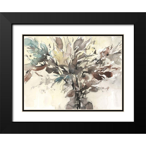 Dry Arrangement II Black Modern Wood Framed Art Print with Double Matting by Dixon, Samuel