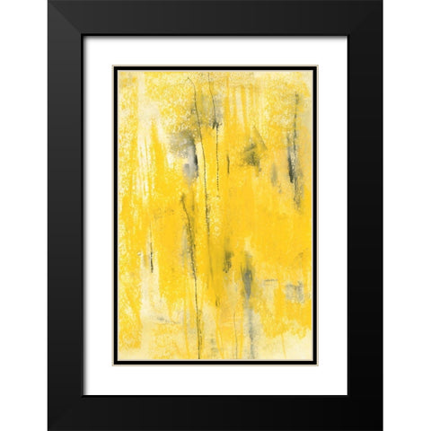 The Ginkgo Forest I Black Modern Wood Framed Art Print with Double Matting by Dixon, Samuel