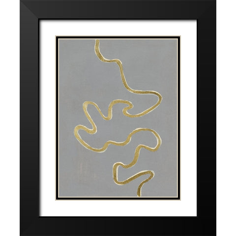Oxbow IV Black Modern Wood Framed Art Print with Double Matting by Willett, Michael