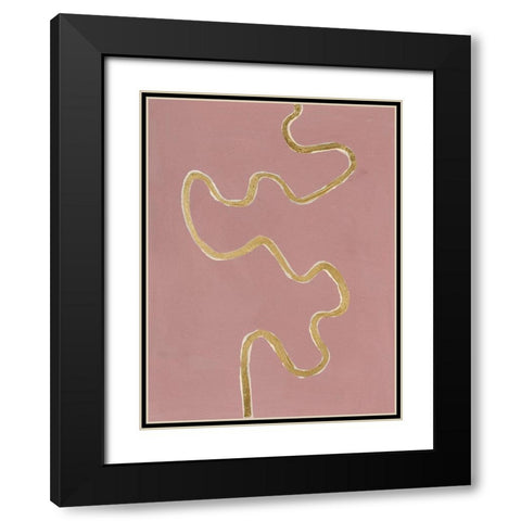 Oxbow VII Black Modern Wood Framed Art Print with Double Matting by Willett, Michael
