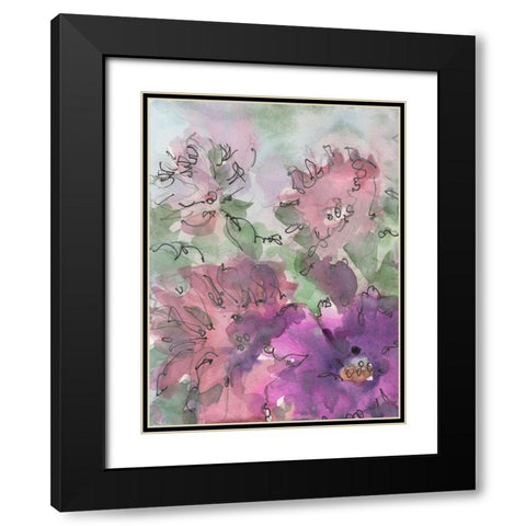 Dainty Details III Black Modern Wood Framed Art Print with Double Matting by Dixon, Samuel