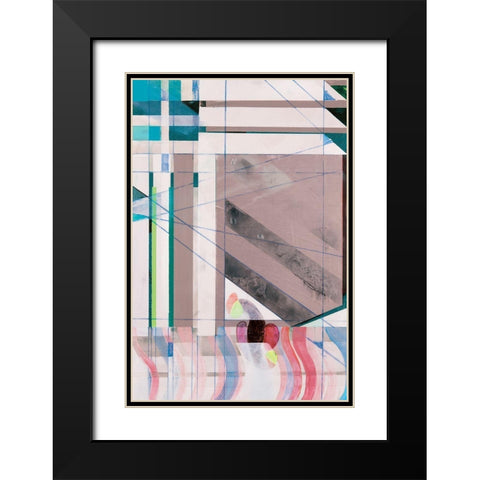 LTower 5a Black Modern Wood Framed Art Print with Double Matting by Cartissi