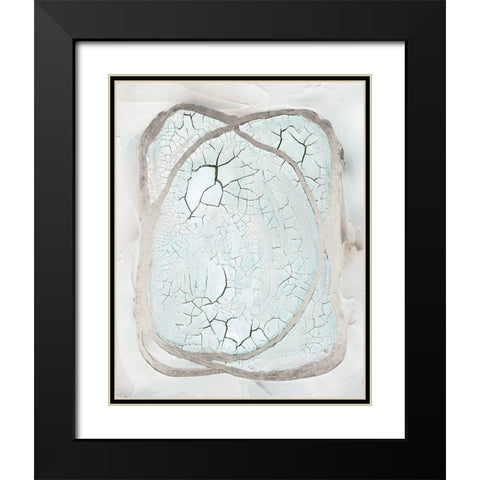 Wind Chill IV Black Modern Wood Framed Art Print with Double Matting by Lam, Vanna