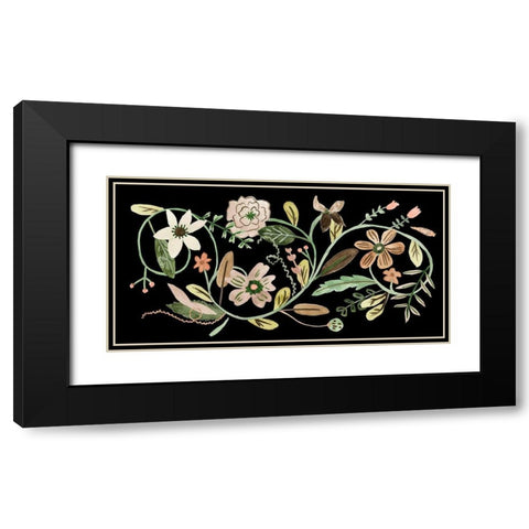 Sweet Fest VI Black Modern Wood Framed Art Print with Double Matting by Wang, Melissa