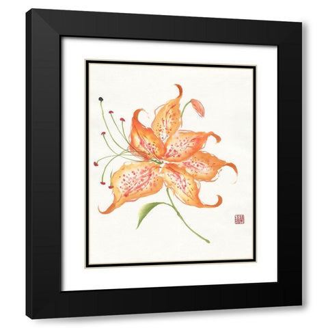 The Dawn Begins Black Modern Wood Framed Art Print with Double Matting by Rae, Nan