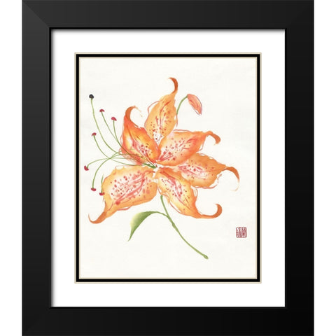 The Dawn Begins Black Modern Wood Framed Art Print with Double Matting by Rae, Nan