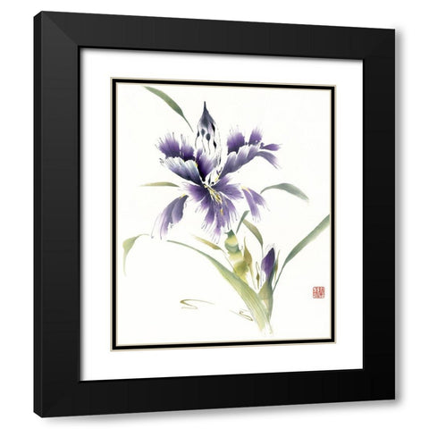 Glamour Black Modern Wood Framed Art Print with Double Matting by Rae, Nan