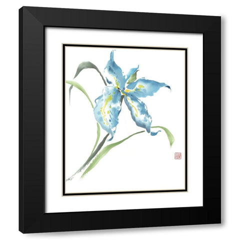 My Happiness Black Modern Wood Framed Art Print with Double Matting by Rae, Nan