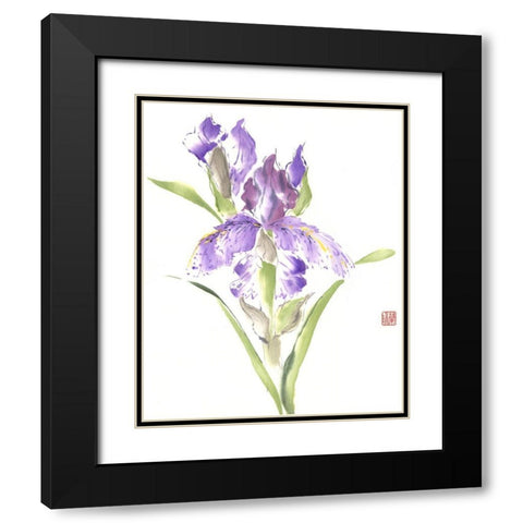 In this Moment Black Modern Wood Framed Art Print with Double Matting by Rae, Nan