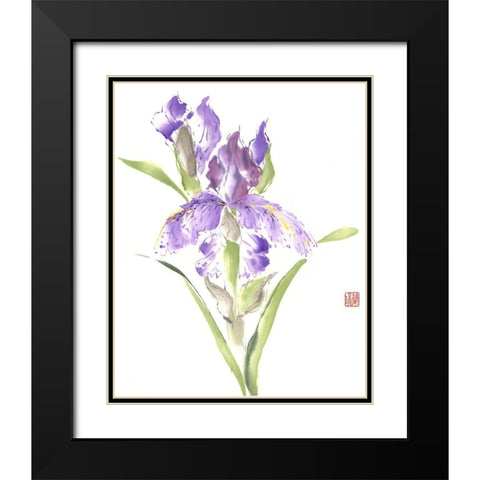 In this Moment Black Modern Wood Framed Art Print with Double Matting by Rae, Nan