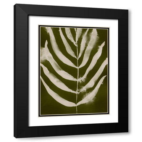 Organic Bloom I Black Modern Wood Framed Art Print with Double Matting by Barnes, Victoria
