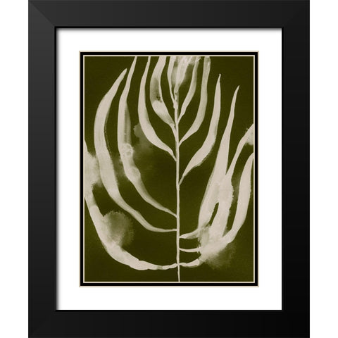 Organic Bloom IV Black Modern Wood Framed Art Print with Double Matting by Barnes, Victoria