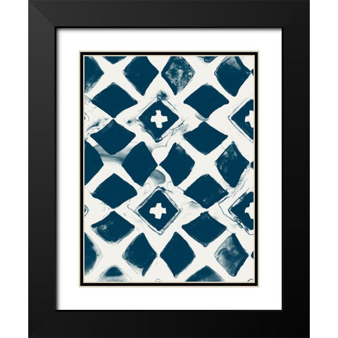 Monochrome Signals III Black Modern Wood Framed Art Print with Double Matting by Vess, June Erica