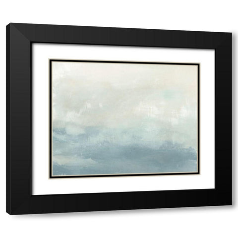 Tone Scape VI Black Modern Wood Framed Art Print with Double Matting by Vess, June Erica