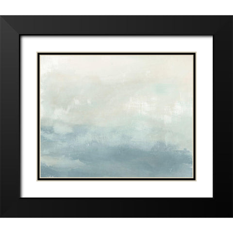 Tone Scape VI Black Modern Wood Framed Art Print with Double Matting by Vess, June Erica