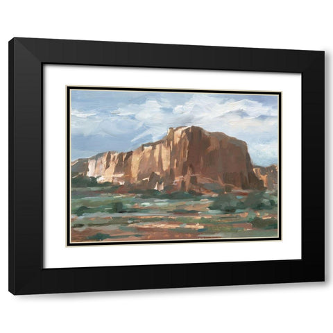 Western Rock Formation I Black Modern Wood Framed Art Print with Double Matting by Harper, Ethan