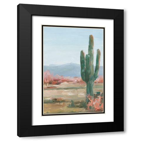 Saguaro Cactus Study II Black Modern Wood Framed Art Print with Double Matting by Harper, Ethan