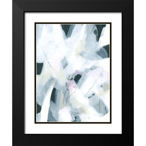 Marble Strike I Black Modern Wood Framed Art Print with Double Matting by Vess, June Erica