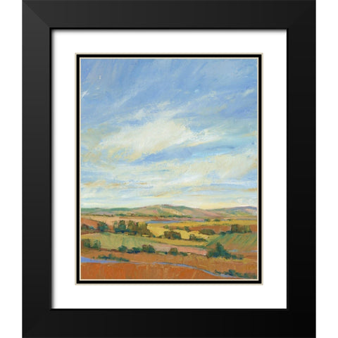 Fertile Land II Black Modern Wood Framed Art Print with Double Matting by OToole, Tim