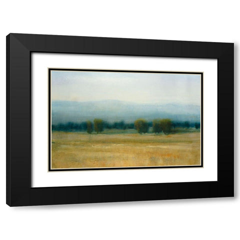 Tranquil Morning II Black Modern Wood Framed Art Print with Double Matting by OToole, Tim