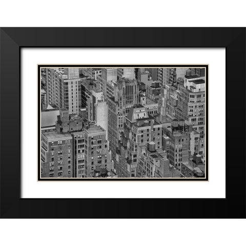 Velvet Views I Black Modern Wood Framed Art Print with Double Matting by Stelfox, Norm