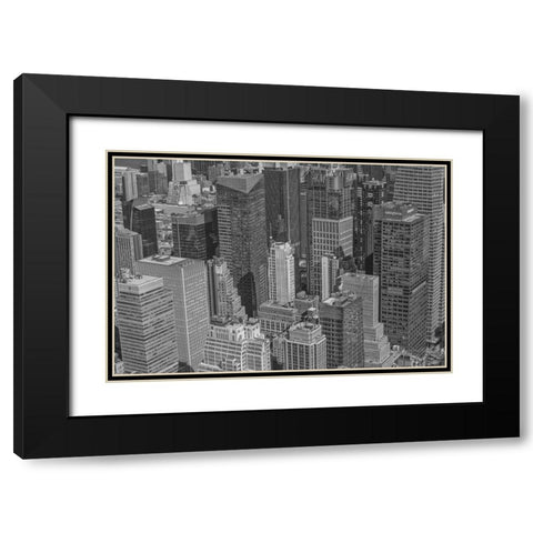 Velvet Views II Black Modern Wood Framed Art Print with Double Matting by Stelfox, Norm