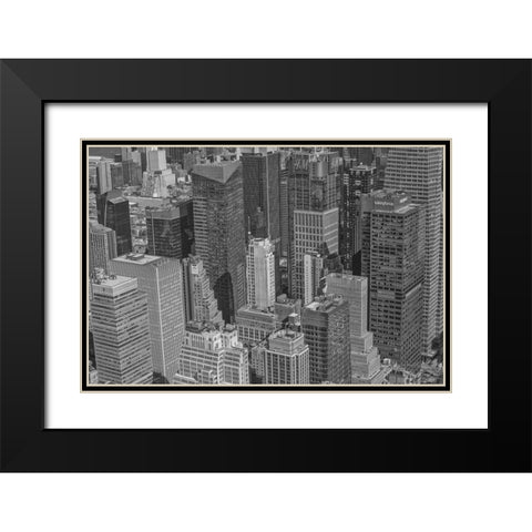 Velvet Views II Black Modern Wood Framed Art Print with Double Matting by Stelfox, Norm