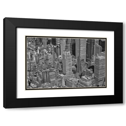 Velvet Views III Black Modern Wood Framed Art Print with Double Matting by Stelfox, Norm