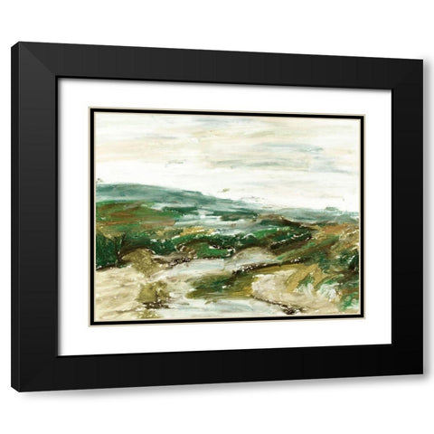 Further I Black Modern Wood Framed Art Print with Double Matting by Wang, Melissa