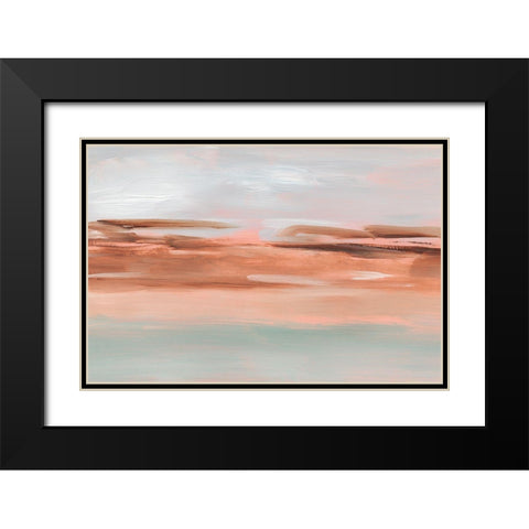 Desert Haze I Black Modern Wood Framed Art Print with Double Matting by Harper, Ethan