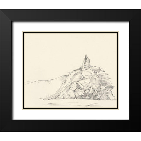 Cat Nap I Black Modern Wood Framed Art Print with Double Matting by Harper, Ethan