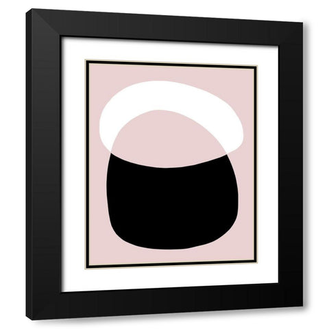Rose Gate IV Black Modern Wood Framed Art Print with Double Matting by Green, Jacob