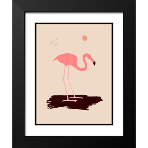 Native Floridian II Black Modern Wood Framed Art Print with Double Matting by Green, Jacob