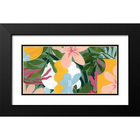 Gems of the Tropics III Black Modern Wood Framed Art Print with Double Matting by Popp, Grace
