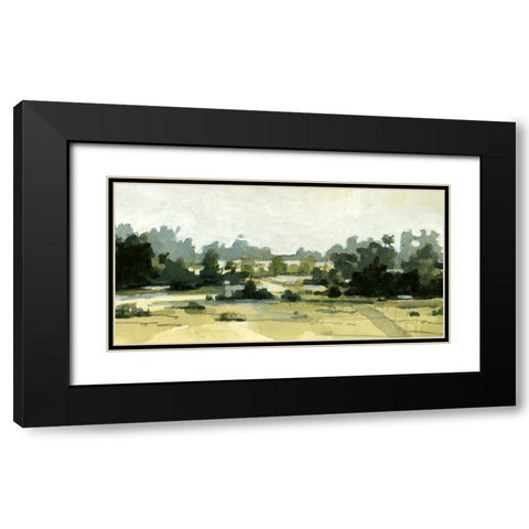 Bright Marshland III Black Modern Wood Framed Art Print with Double Matting by Caroline, Emma