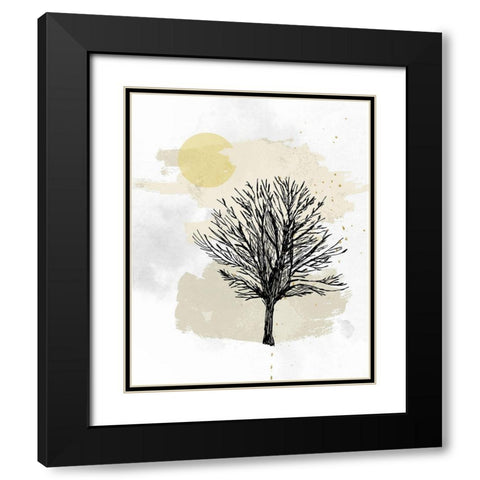 The Nook I Black Modern Wood Framed Art Print with Double Matting by Smith, Karen