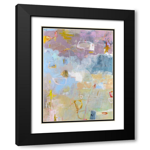 Whilst I Black Modern Wood Framed Art Print with Double Matting by Jachimiec, Sue