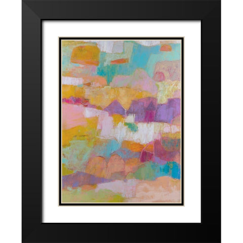 Kindill I Black Modern Wood Framed Art Print with Double Matting by Jachimiec, Sue