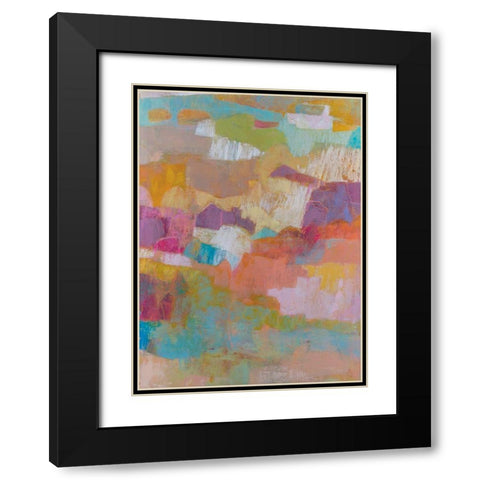 Kindill II Black Modern Wood Framed Art Print with Double Matting by Jachimiec, Sue