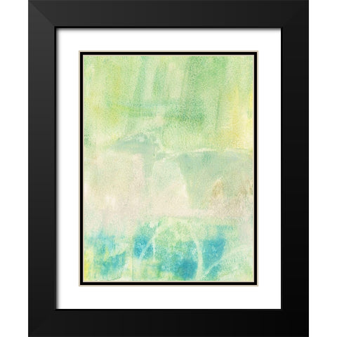Serus I Black Modern Wood Framed Art Print with Double Matting by Jachimiec, Sue