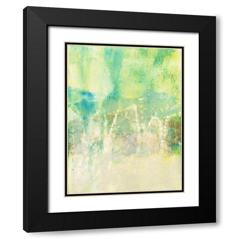 Serus II Black Modern Wood Framed Art Print with Double Matting by Jachimiec, Sue