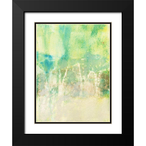 Serus II Black Modern Wood Framed Art Print with Double Matting by Jachimiec, Sue