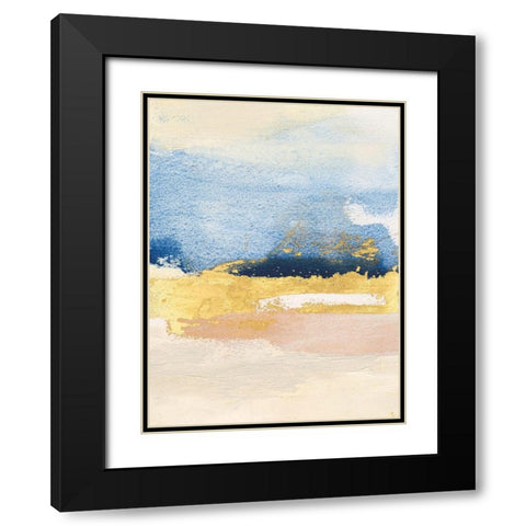 Pampa II Black Modern Wood Framed Art Print with Double Matting by Jachimiec, Sue