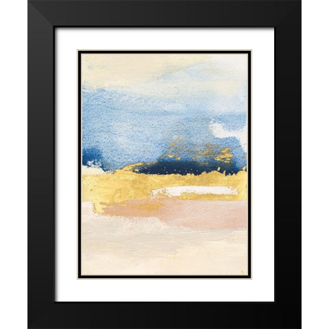 Pampa II Black Modern Wood Framed Art Print with Double Matting by Jachimiec, Sue