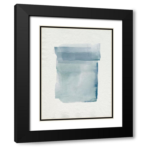Watercolor Lens I Black Modern Wood Framed Art Print with Double Matting by Parker, Jennifer Paxton