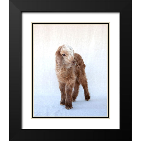 Friday Black Modern Wood Framed Art Print with Double Matting by Soderman, Tania